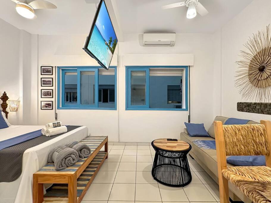 Facing The Sea Ac Basilica Embare Bars&Restaurants Apartment Сантос Екстериор снимка